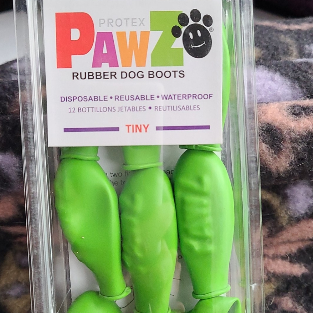 Paws rubber dog boots
